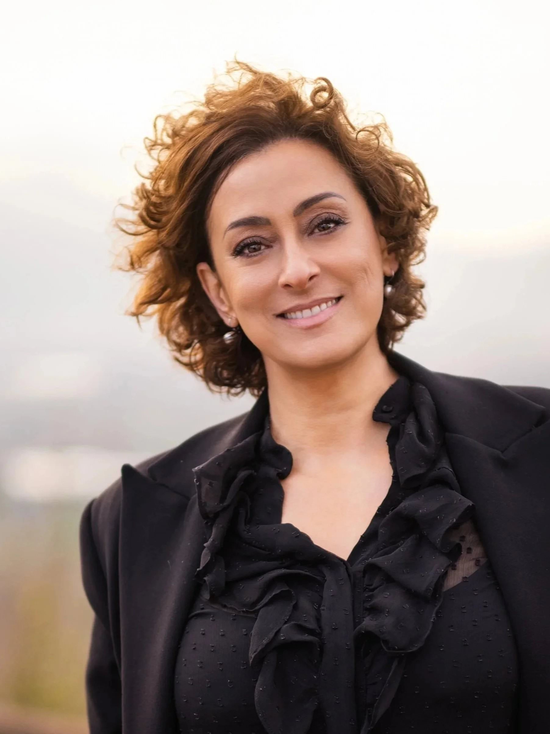 Portrait of Cinzia Perlingieri, founder of 58th People & Projects